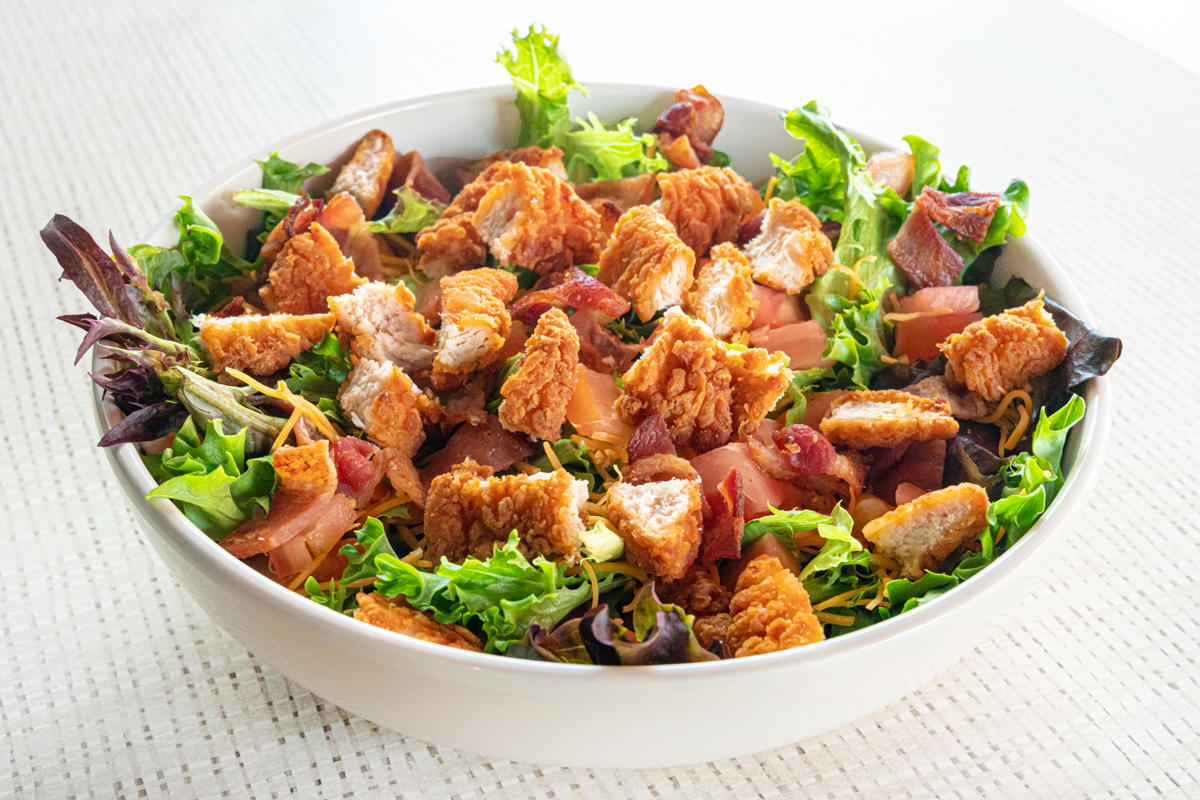 Grilled Or Crispy Chicken Club Salad - Johnny Rockets