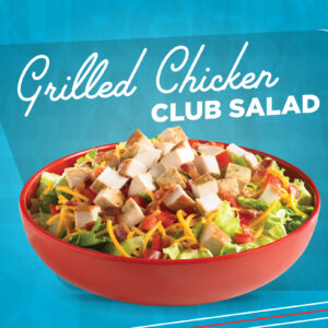Grilled Chicken Club Salad